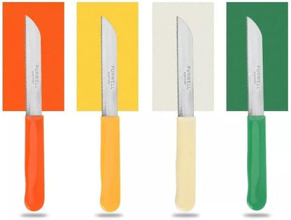 Fixwell FIX-12KN Stainless Steel Multi Purpose Knives 12 pcs RED GREEN
