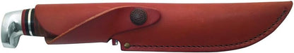 Case WR XX Pocket Knife Fixed Blade Polished Leather Item #379 - (M 3 Finn SS) - Length Closed: 6 1/2 Overall Inches