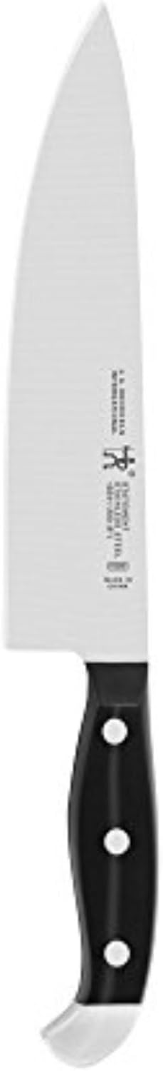 HENCKELS Statement Razor-Sharp 8-inch Slicing Knife, German Engineered Informed by 100+ Years of Mastery, Black/Stainless Steel
