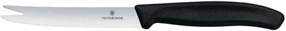 Victorinox Swiss Classic Cheese and Sausage Paring Knife, 4.3 inches, Black (6.7863)