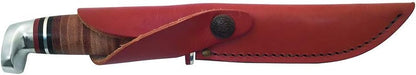 Case WR XX Pocket Knife Fixed Blade Polished Leather Item #379 - (M 3 Finn SS) - Length Closed: 6 1/2 Overall Inches