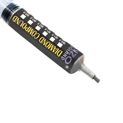 Diamond Stropping Lapping Sharpening Honing Buffing Polishing Cutting Abrasive Paste Compound For Razor Knife Hand Tools Sharp Cutting Edge Blade (2.5 Micron 4000#)