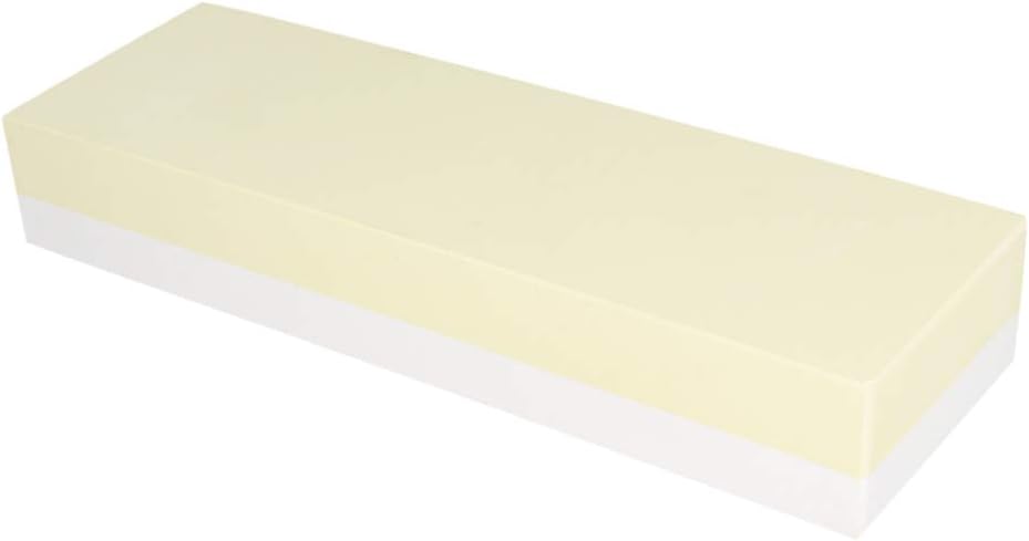 Utoolmart Double-Sided Whetstone Knives Sharpener Sharpening Stone 600/1500 Grit Water Stone for Scissors Razors Carving Tool 1Pcs