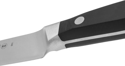 Arcos Forged Paring Knife 4 Inch Stainless Steel. Sharp Kitchen Knife for Peeling Fruits and Vegetables. Ergonomic Polyoxymethylene Handle and 100mm Blade. Series Manhattan. Color Black