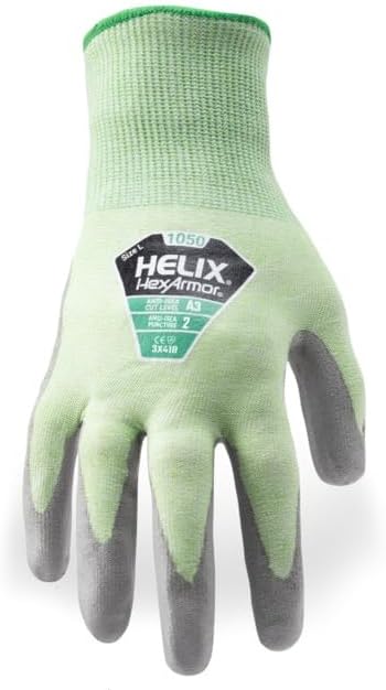 HexArmor General Purpose Knit Gloves | High Dexterity and Tactility | Cut, Abrasion and Puncture Resistant Washable Gloves