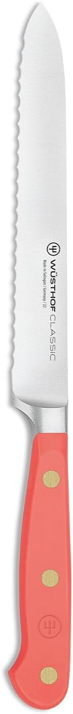 WÜSTHOF Classic Velvet Oyster 5" Serrated Utility Knife