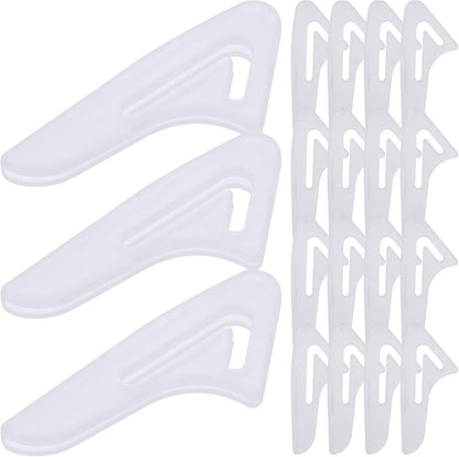 25 Pack Knife Tip Protector, Plastic Safety Cover for Chef Knives | Universal Knife Blade Tip Guards, Clear Plastic Covers Protect Knife Points for Kitchen Drawer Storage & Travel