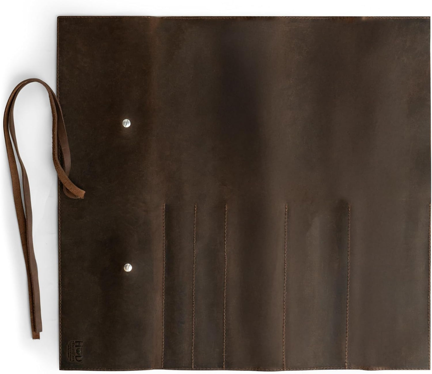 Rustic Leather Knife Roll Case, Durable Chef Knife Bag for Professional Chefs, Knife Roll Bag, Portable Carrying Case for Knives and Tools, Ideal for Culinary Travel, Knife Bags for Chefs Professional
