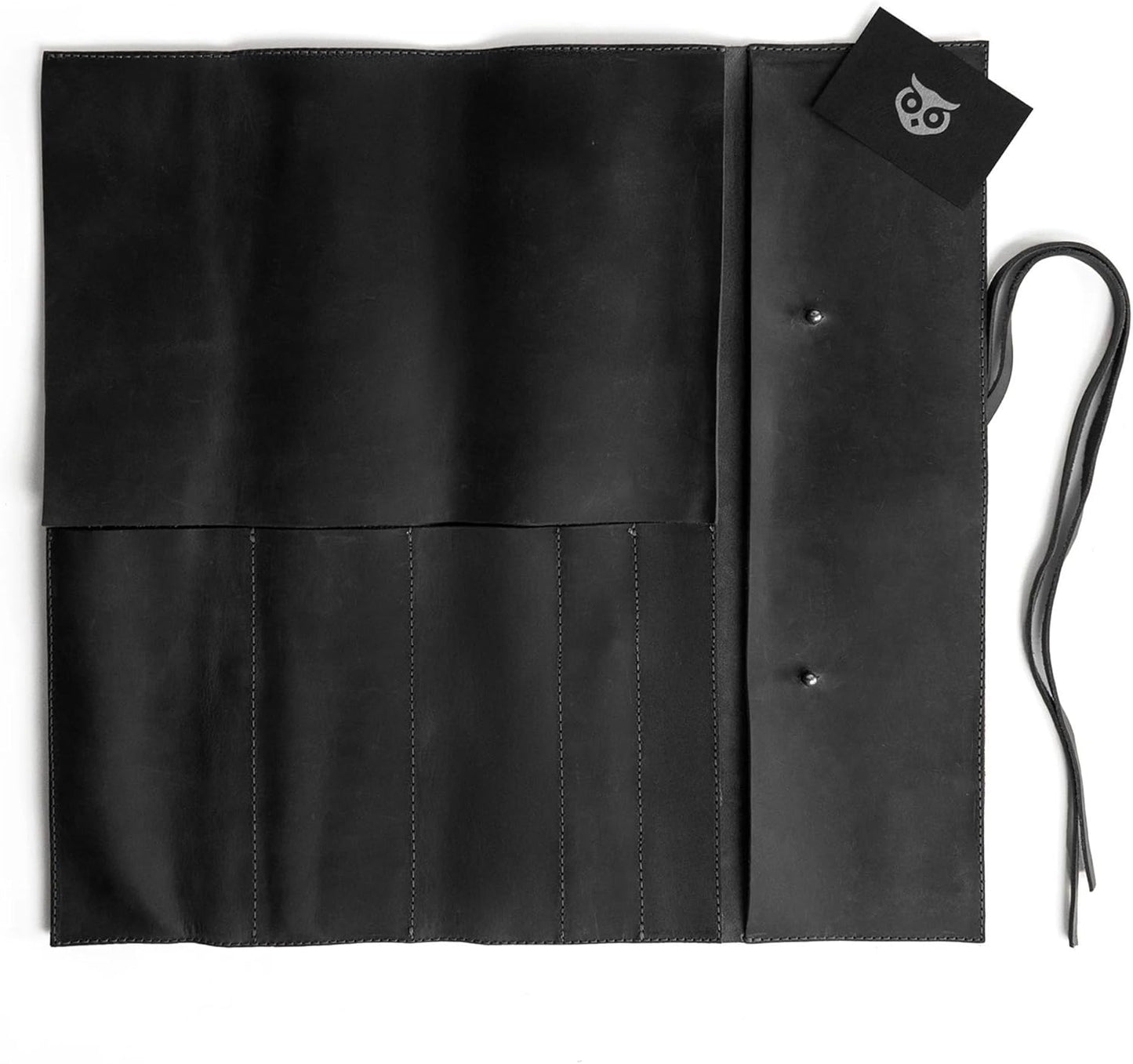 Rustic Leather Knife Roll Case, Durable Chef Knife Bag for Professional Chefs, Knife Roll Bag, Portable Carrying Case for Knives and Tools, Ideal for Culinary Travel, Knife Bags for Chefs Professional
