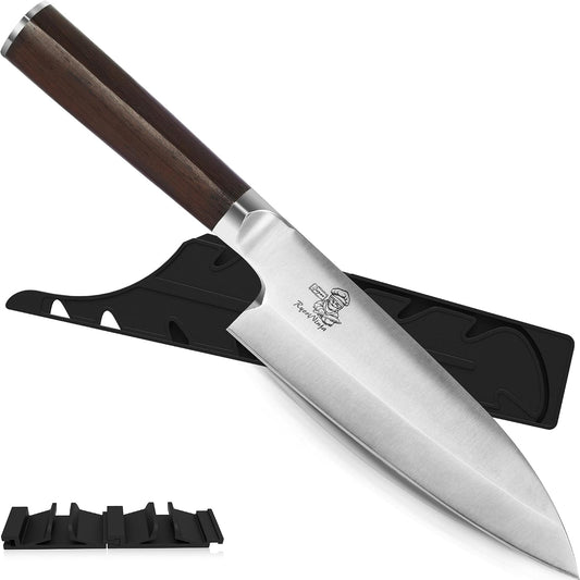 Dexter Deba Knife 7inch Japanese Steel Kitchen Chef Knife, Professional stainless Steel Fish Fillet Knife for cooking with Gift Box for Men and Women(7 inch)
