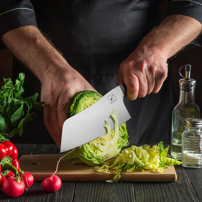 Kitchen Knife, 7 Inch Ultra Sharp Butcher Knife 7-inch Deba Knife,Ultra Sharp Sushi Knife