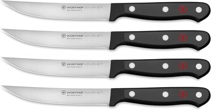 WÜSTHOF Gourmet White 4-Piece Steak Knife Set