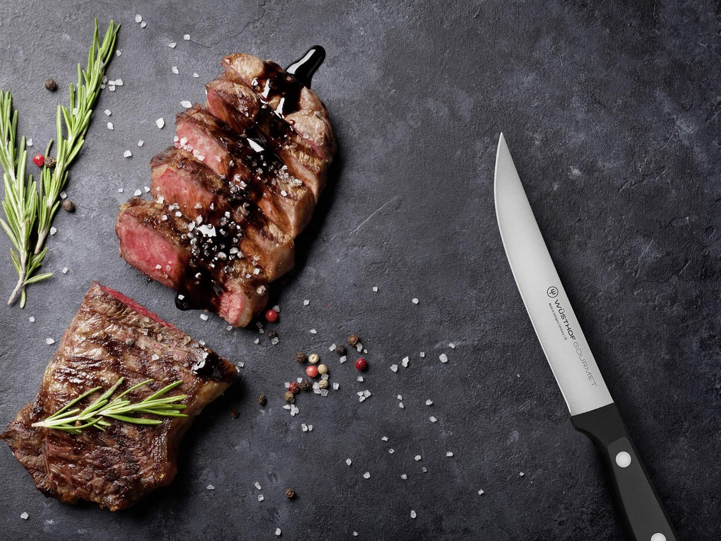 WÜSTHOF Gourmet White 4-Piece Steak Knife Set