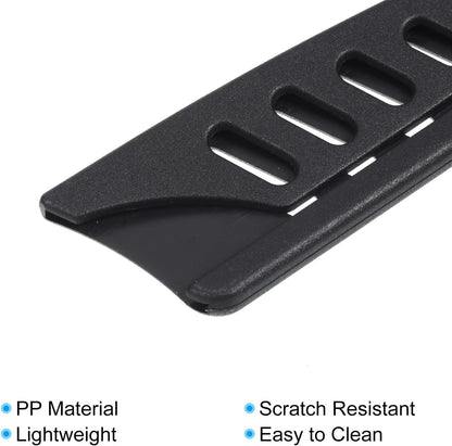 PP Safety Knife Cover Sleeves for 3.5" Paring Knife, 2 Pack Knives Edge Guard Blade Protector Universal Knife Sheath Portable for Kitchen, Black