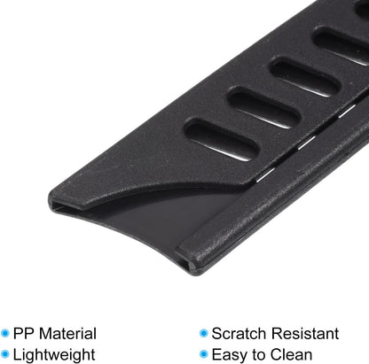 PP Safety Knife Cover Sleeves for 3.5" Paring Knife, 2 Pack Knives Edge Guard Blade Protector Universal Knife Sheath Portable for Kitchen, Black