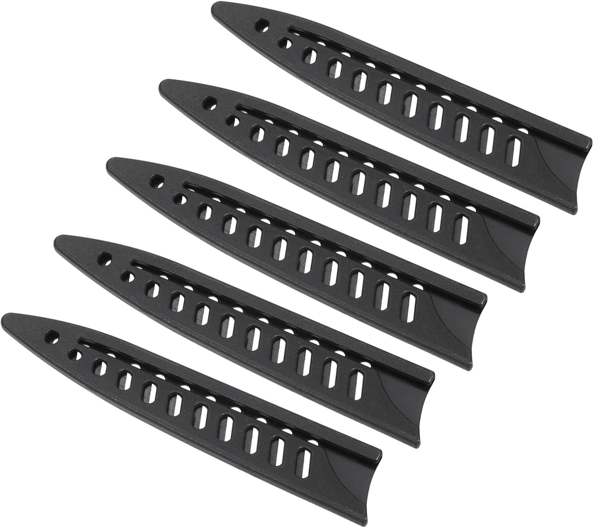 PP Safety Knife Cover Sleeves for 3.5" Paring Knife, 2 Pack Knives Edge Guard Blade Protector Universal Knife Sheath Portable for Kitchen, Black