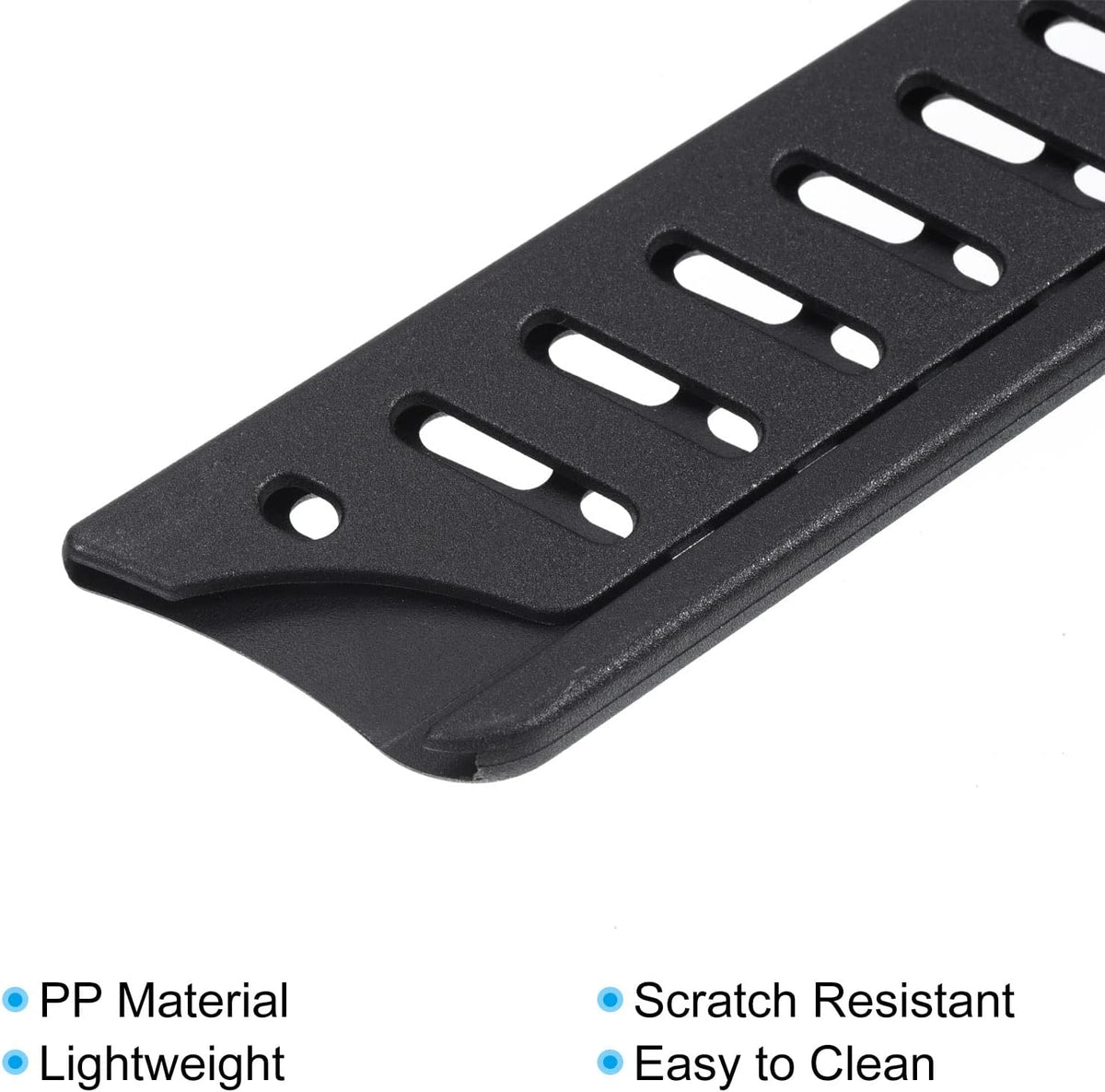 PP Safety Knife Cover Sleeves for 3.5" Paring Knife, 2 Pack Knives Edge Guard Blade Protector Universal Knife Sheath Portable for Kitchen, Black