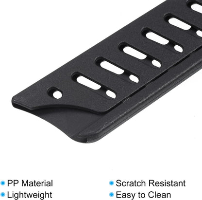 PP Safety Knife Cover Sleeves for 3.5" Paring Knife, 2 Pack Knives Edge Guard Blade Protector Universal Knife Sheath Portable for Kitchen, Black