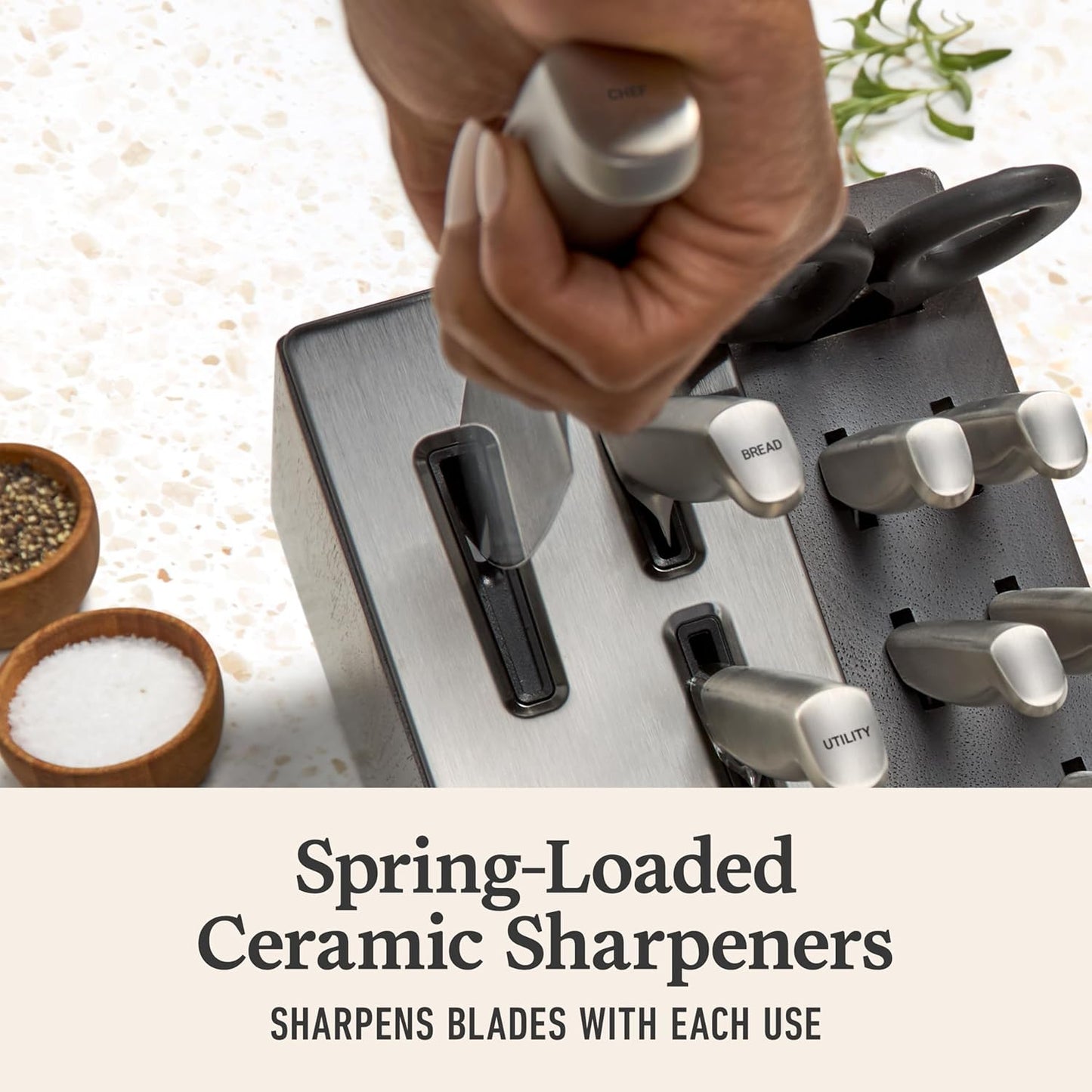 Premier ® 15-Piece Knife Set with SharpIN™ Edgetech