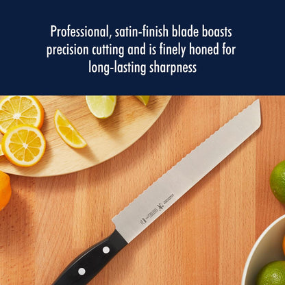 Statement 15-Pc Knife Block Set, Razor-Sharp, German Engineered | Informed by 100+ Years of Mastery. Dishwasher safe, Comfortable Grip Ideal for Everyday Cooking. High Quality Stainless Steel