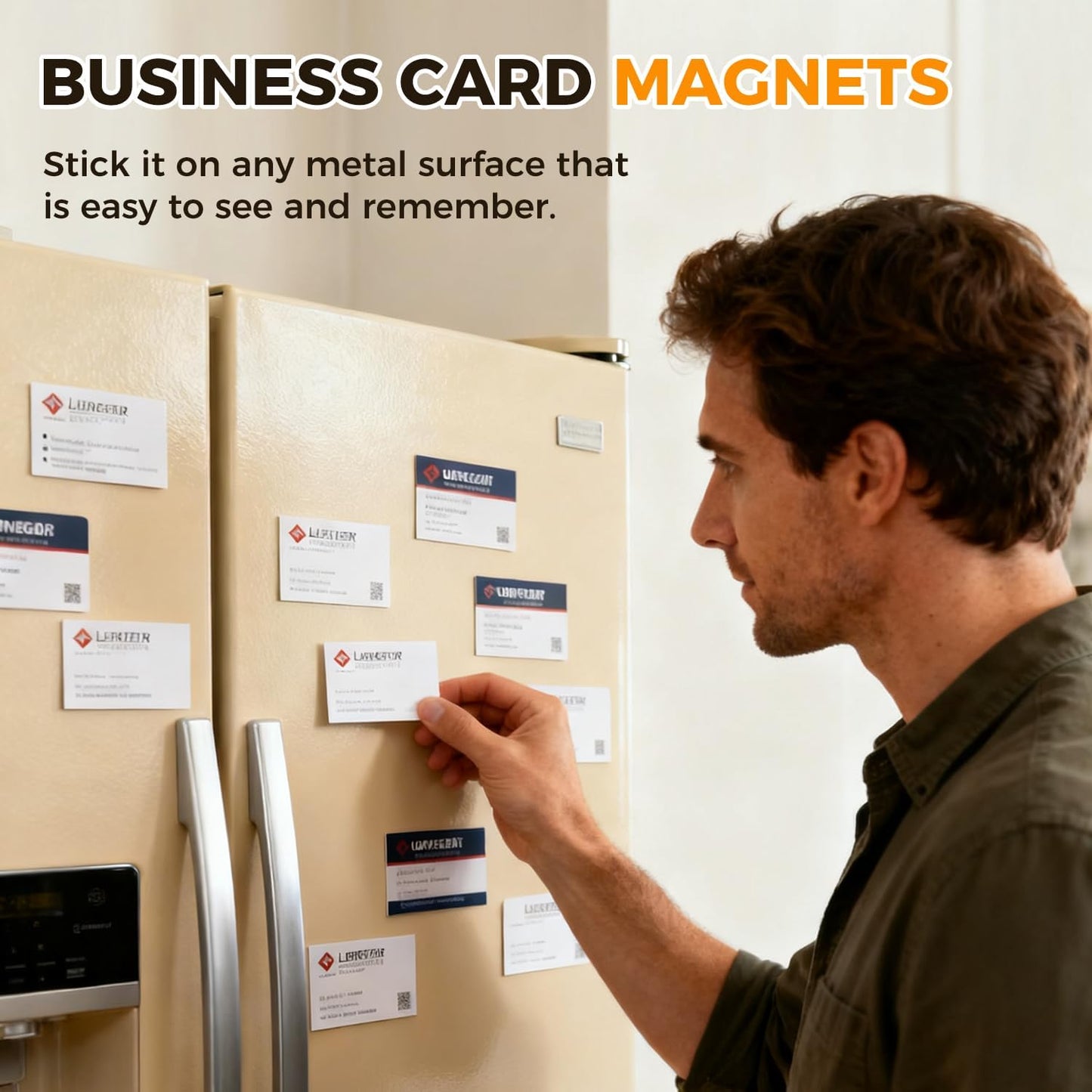 Adhesive Magnetic Sheets 4 x 6 Inch, 80 Packs Magnetic Sheets with Adhesive Backing - 0.5mm Thickness Flexible Magnet Sheets for Dies Storage, Craft Projects, Photos, School, Office