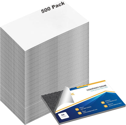 Adhesive Magnetic Sheets 4 x 6 Inch, 80 Packs Magnetic Sheets with Adhesive Backing - 0.5mm Thickness Flexible Magnet Sheets for Dies Storage, Craft Projects, Photos, School, Office