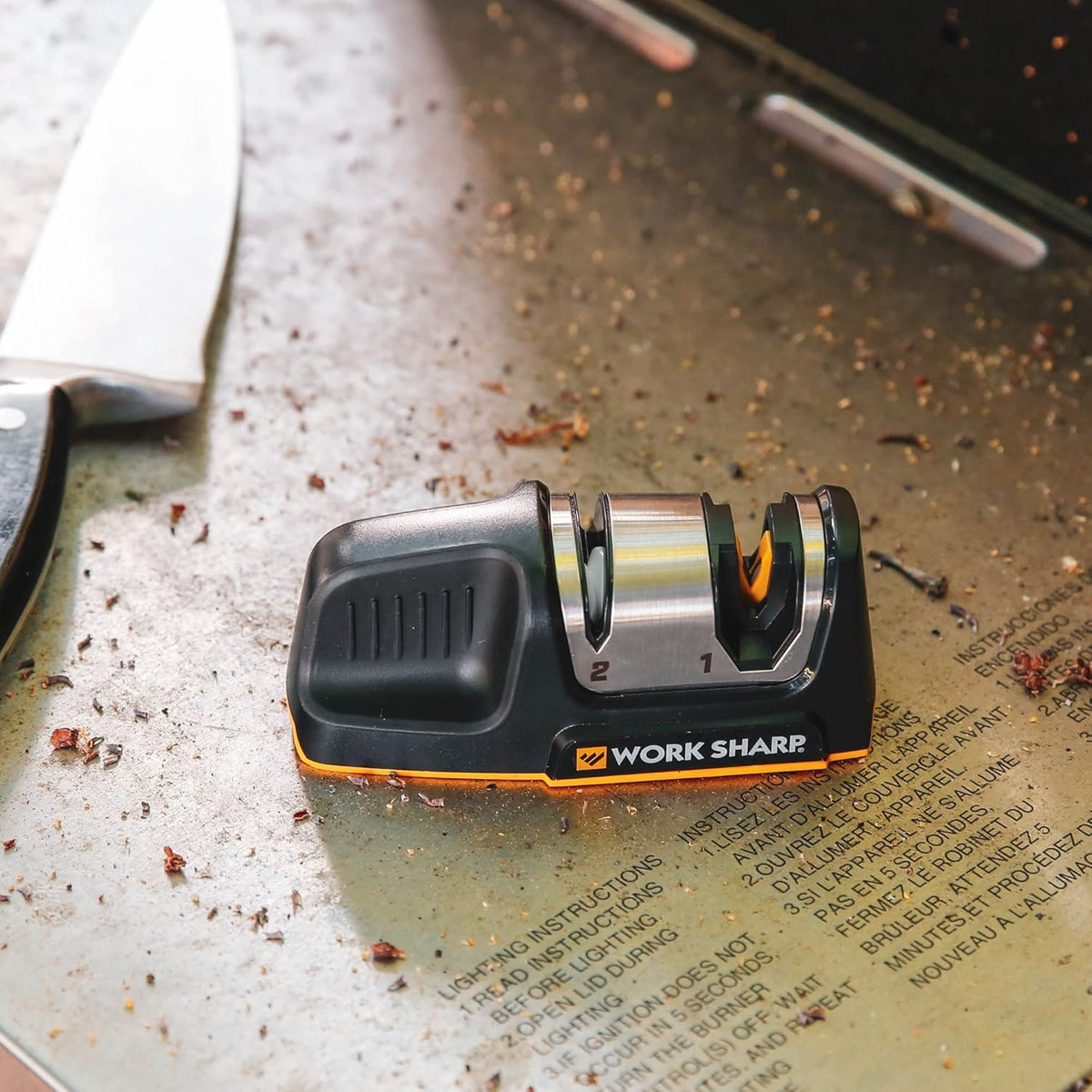 Pull Through Kitchen Knife Sharpener