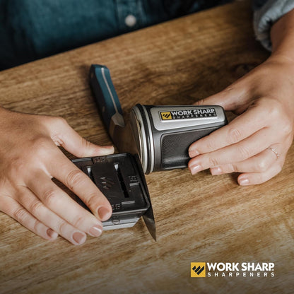Pull Through Kitchen Knife Sharpener