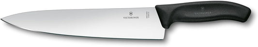 8 Inch Swiss Classic Chef's Knife - Non-Slip Stainless Steel | Professional kitchen knife for slicing and chopping, ergonomic handle, dishwasher safe design, authentic Swiss made quality