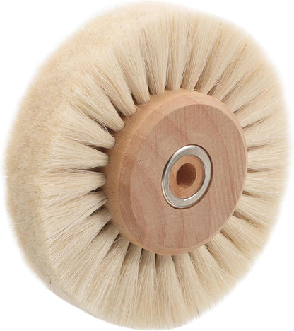 2pcs Polishing Brush Core Round Rust Removing Wheel for Efficient Cleaning and Buffing for Cracks and Stubborn Stains