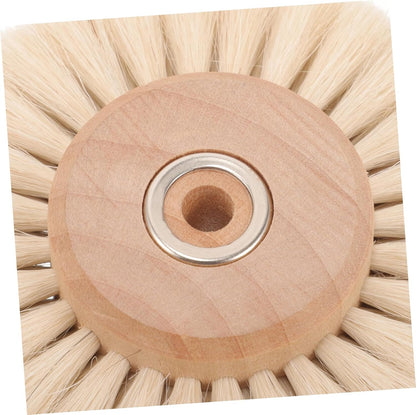 2pcs Polishing Brush Core Round Rust Removing Wheel for Efficient Cleaning and Buffing for Cracks and Stubborn Stains