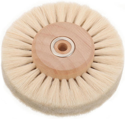 2pcs Polishing Brush Core Round Rust Removing Wheel for Efficient Cleaning and Buffing for Cracks and Stubborn Stains