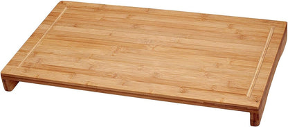 Bamboo Over The Edge of Counter Cutting Board