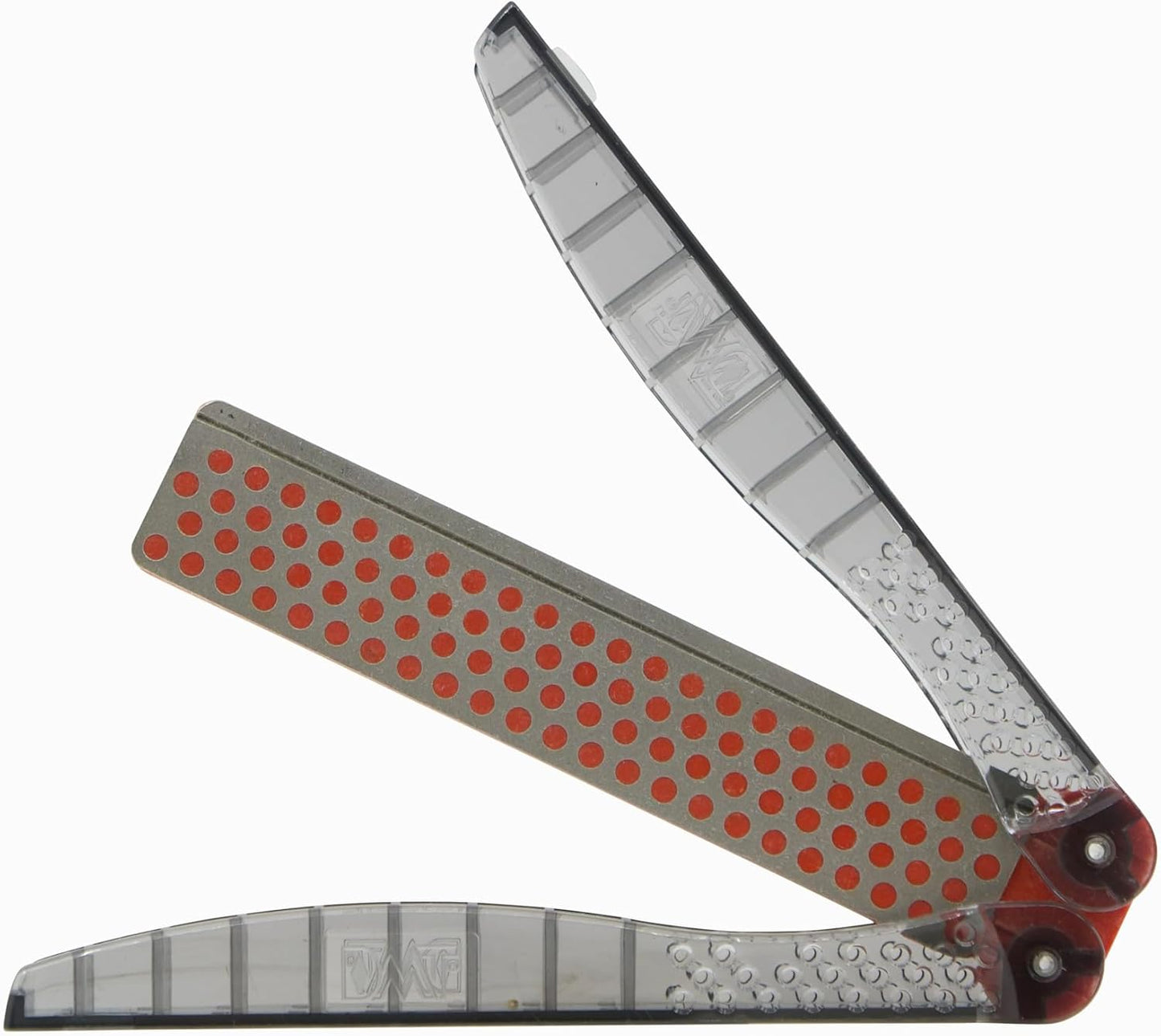 Diamond Machining Technology (DMT) Diafold Hook and Knife Whetstone Sharpener, Fine Grit with Fish Hook Groove (FFHWF)
