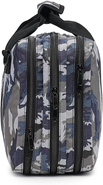 3 Slots - CAMO - Professional Chef Knife Bag, 20 Knife Slots, 3 Storage Compartments, Camo Design, – Durable, Large Knife Bag for Chefs – Knives Not Included