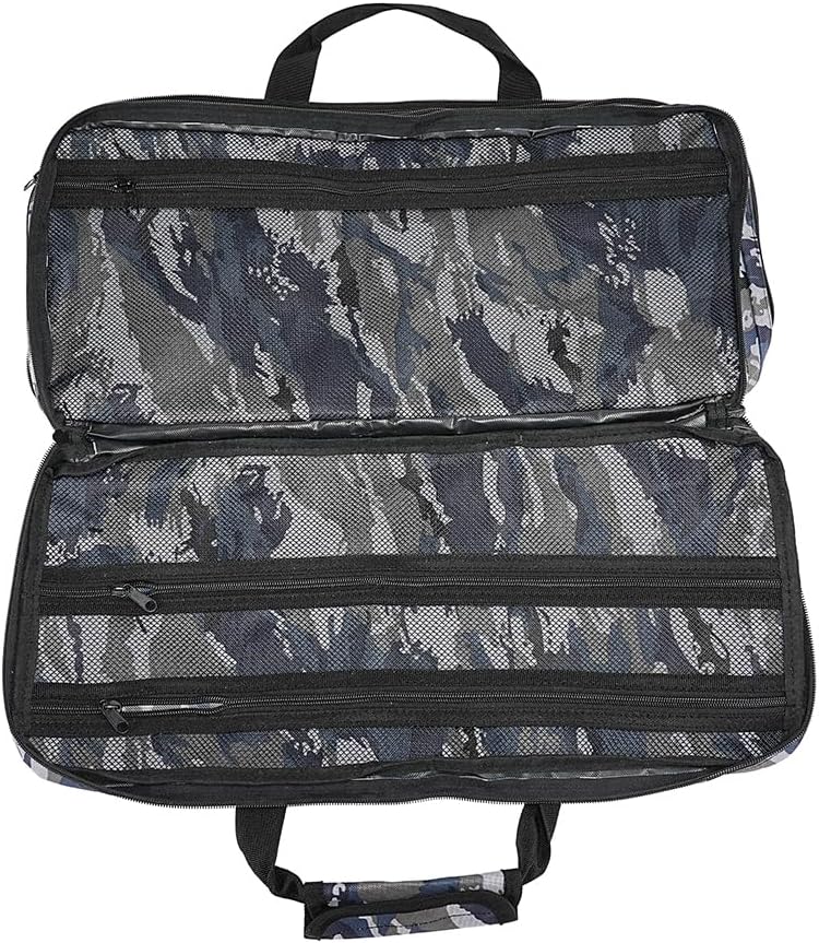 3 Slots - CAMO - Professional Chef Knife Bag, 20 Knife Slots, 3 Storage Compartments, Camo Design, – Durable, Large Knife Bag for Chefs – Knives Not Included