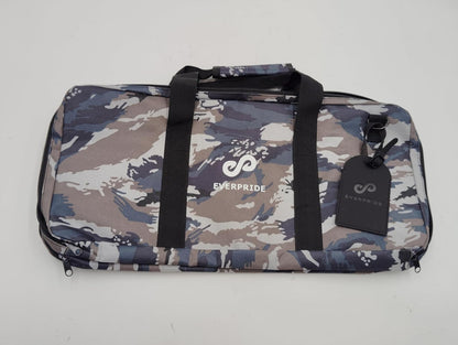3 Slots - CAMO - Professional Chef Knife Bag, 20 Knife Slots, 3 Storage Compartments, Camo Design, – Durable, Large Knife Bag for Chefs – Knives Not Included