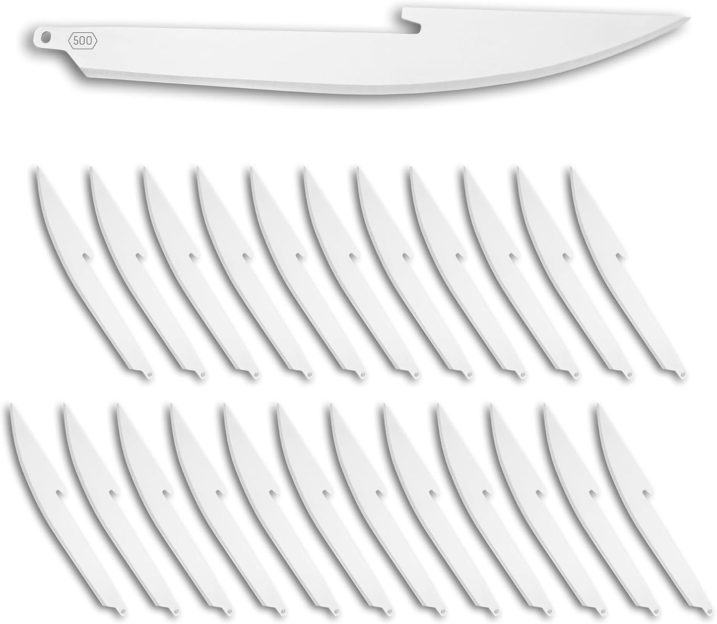 5.0" RazorSafe Replacement Boning & Fillet Blade Pack, 24-Pieces