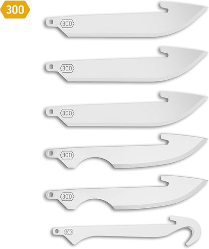 5.0" RazorSafe Replacement Boning & Fillet Blade Pack, 24-Pieces