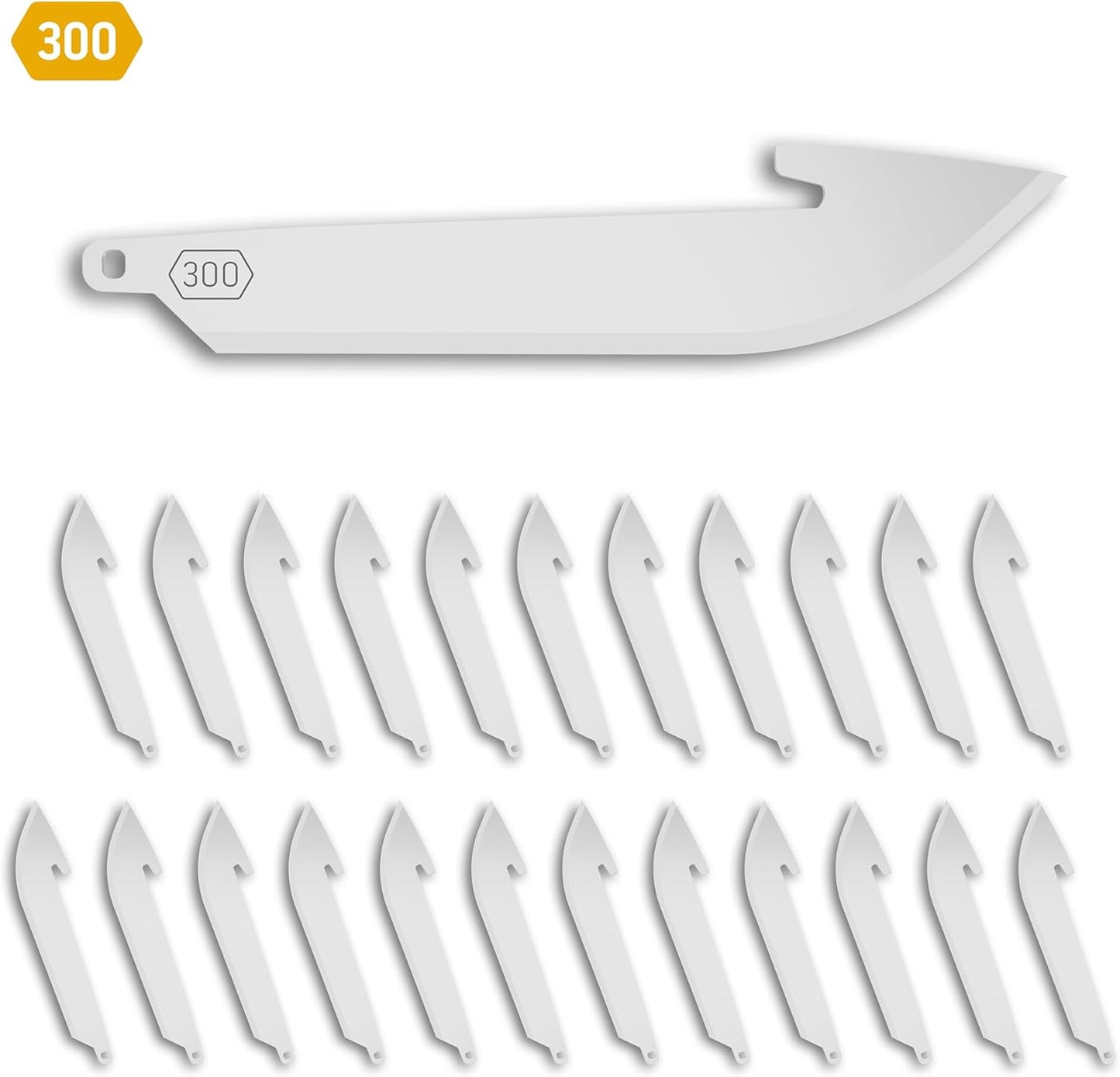 5.0" RazorSafe Replacement Boning & Fillet Blade Pack, 24-Pieces
