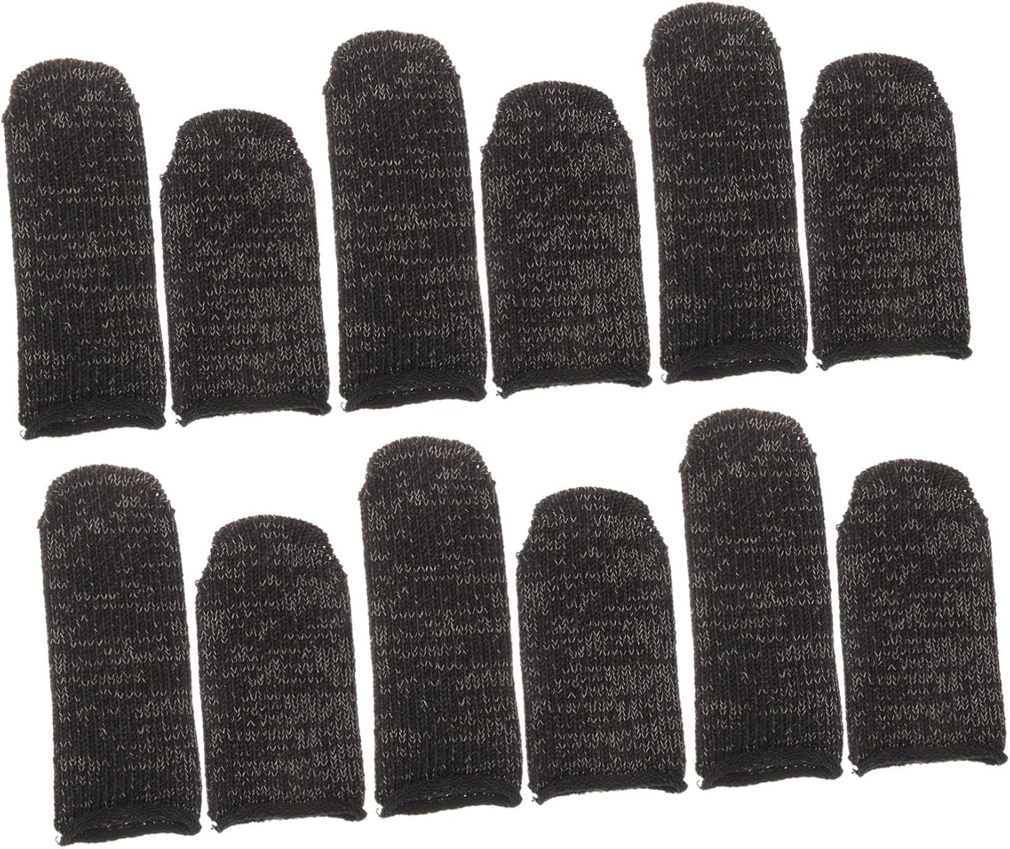 6Pcs Reusable Cut Resistant Finger Covers Protective Fingertip Sleeves for Kitchen Gardening and Crafting Durable Shield Against Cuts and Wounds