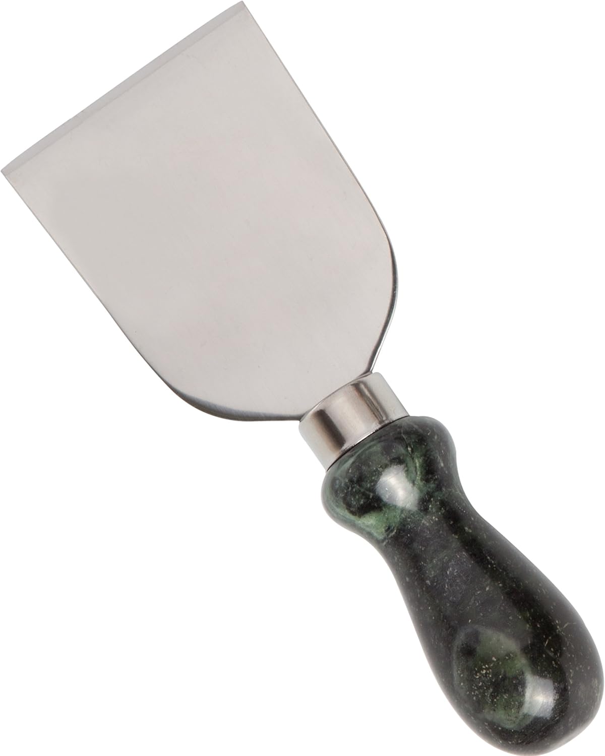 Natural Green Marble Handle Cheese Knife Set, 4 Pieces
