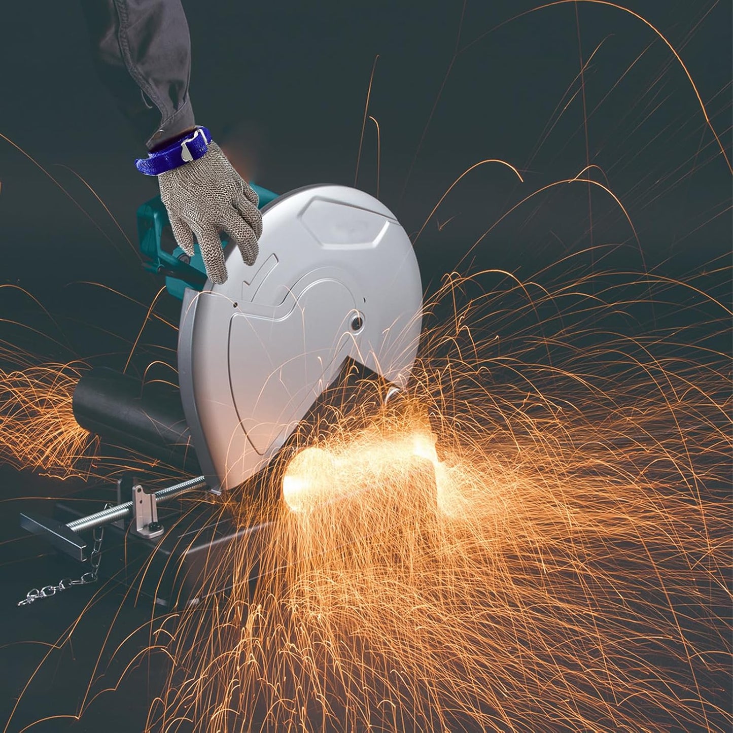 Metal Mesh Gloves - Stainless Steel Mesh Chain Cutting Gloves for Meat and Food Processing