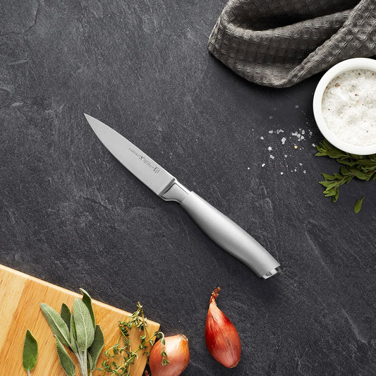 Modernist 4-inch Paring Knife, Razor-Sharp German Engineered Informed by 100+ Years of Mastery, Gray
