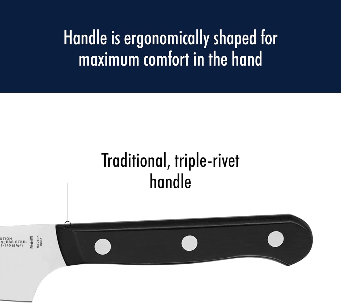 Modernist 4-inch Paring Knife, Razor-Sharp German Engineered Informed by 100+ Years of Mastery, Gray