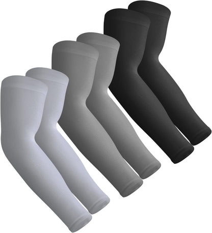 Sun Protection Cooling Arm Sleeves Compression - Tattoo Cover up - Sun Sleeves for Men Women Youth