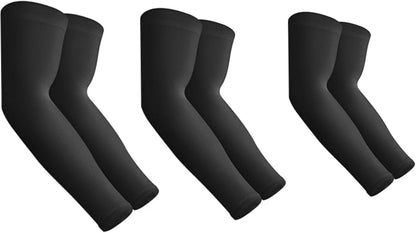 Sun Protection Cooling Arm Sleeves Compression - Tattoo Cover up - Sun Sleeves for Men Women Youth