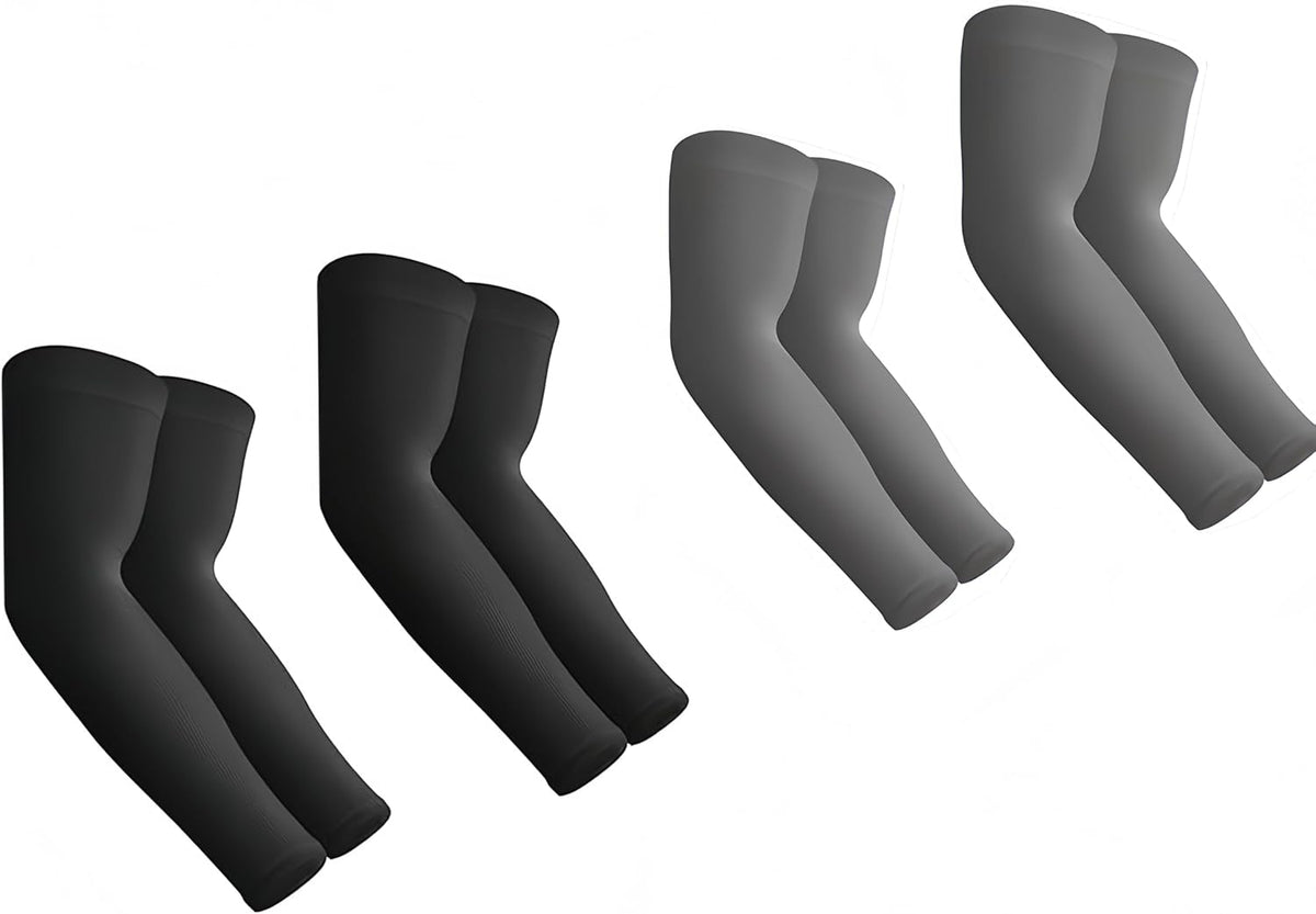 Sun Protection Cooling Arm Sleeves Compression - Tattoo Cover up - Sun Sleeves for Men Women Youth