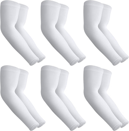 Sun Protection Cooling Arm Sleeves Compression - Tattoo Cover up - Sun Sleeves for Men Women Youth