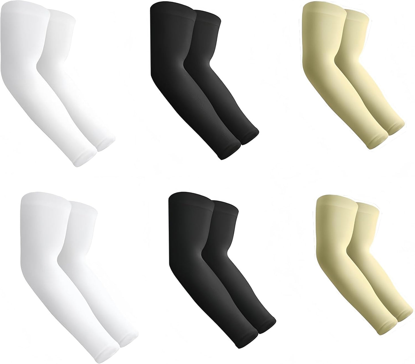 Sun Protection Cooling Arm Sleeves Compression - Tattoo Cover up - Sun Sleeves for Men Women Youth